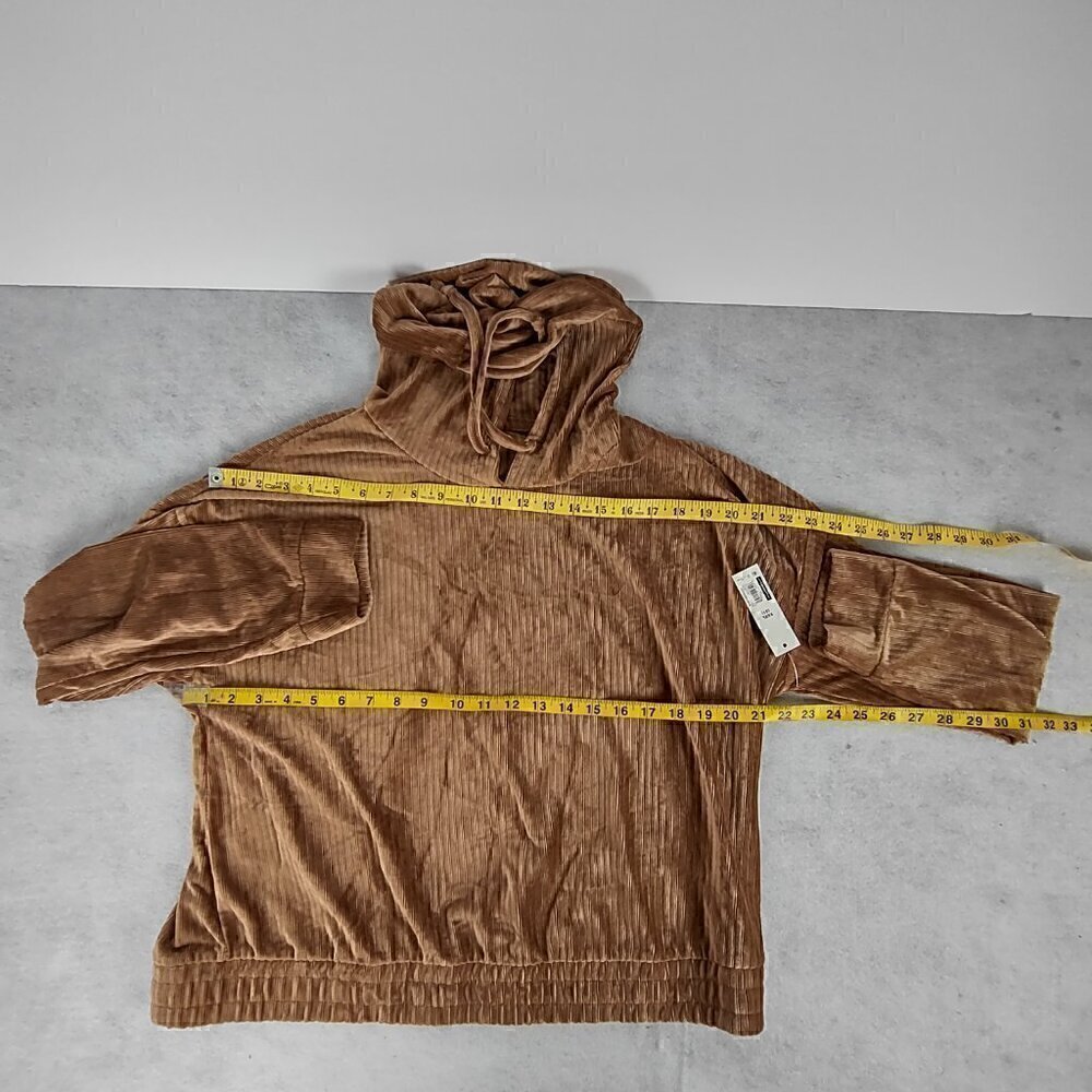 No Boundaries Brown Elastic Waist Hoodie & Pants. Hoodie Sz 21 Pants Sz 19 (NWT) - Picture 6 of 16
